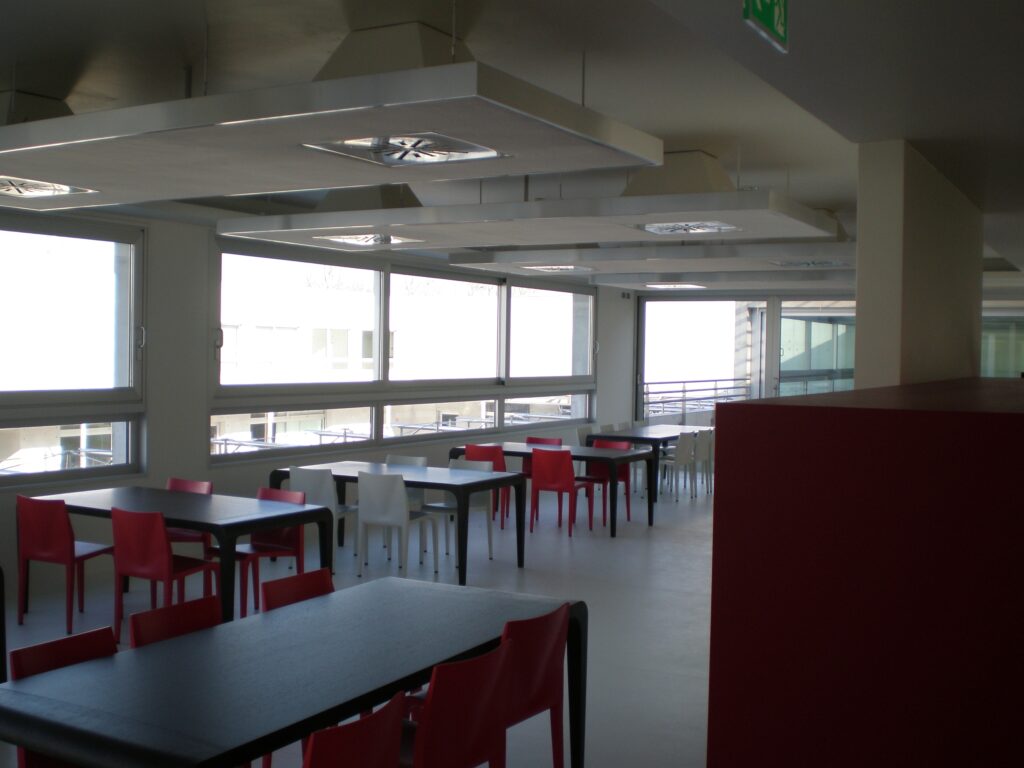 sala ristoro Louis Vuitton