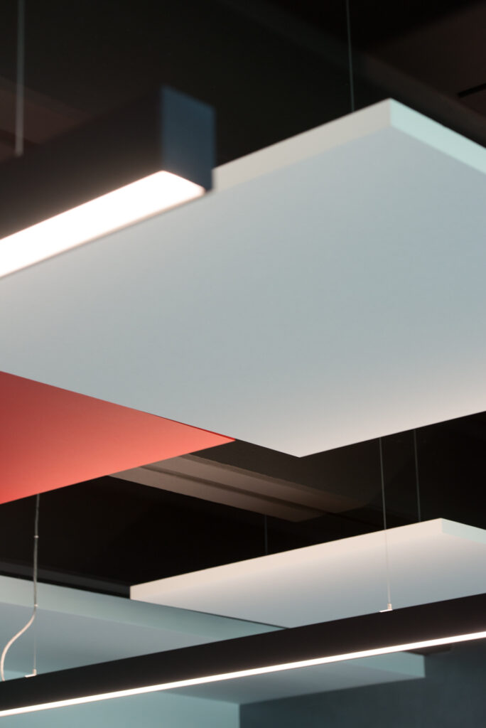 Pannelli acustici e illuminazione integrata - jkfitness