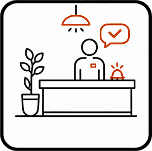 Reception icon